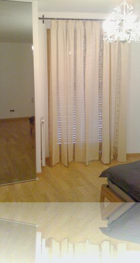 Rideaux chambres, tissu fabrication italienne Monti&Monti en soie et coton, couture artisanale sur mesure par Rita